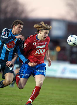 Johan Elmander, DIF och Kaspers Goorks, Öster