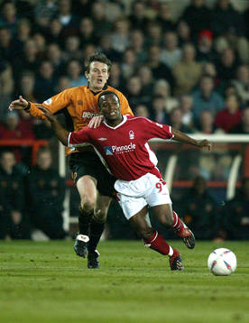 David Johnson, Nottingham i närkamp mot Lee Naylor,