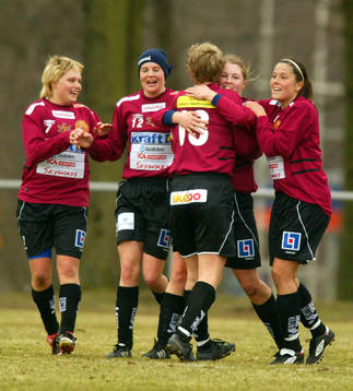  Jubel, Anna Bodén, Mirjam Marklund, Carolina Marklund, Thea Lundgren och Madelaine Edlund