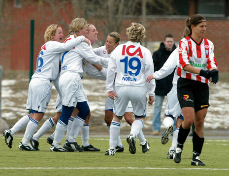 Fotboll, Dam, Allsvenskan, Damallsvenskan,