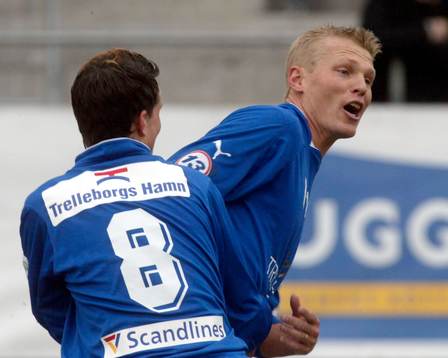 Mats Lilienberg, Trelleborg har gjort 2-0