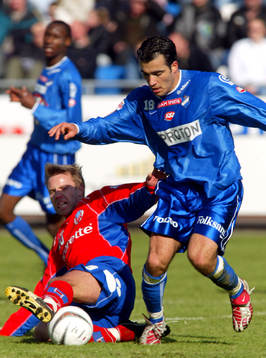 Hans Eklund, Helsingborg och Dani Hamzo, Öster