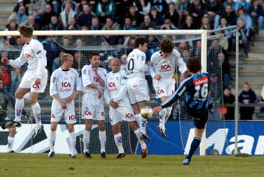 Kim Källström, Djurgården. Mur