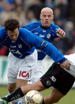  Sharbel Touma och Magnus Svensson, Halmstad.