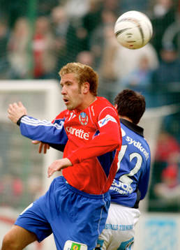 Mattias Lindström, Helsingborg i nickduell med Mats