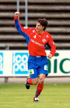 Mikael Gustafsson jubel