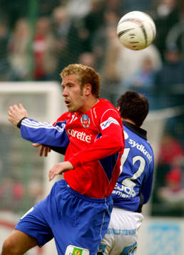 Mattias Lindström, Helsingborg i nickduell med Mats