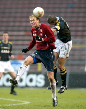 Eric Gustafsson, Örgryte och Krister Nordin, AIK