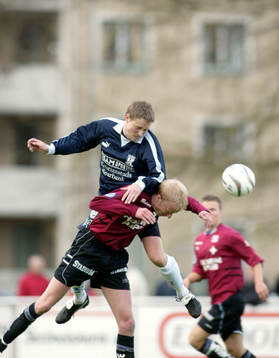 Stefan Noresson, Kristianstad klättrar på målskytten