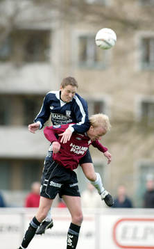 Stefan Noresson, Kristianstad klättrar på målskytten