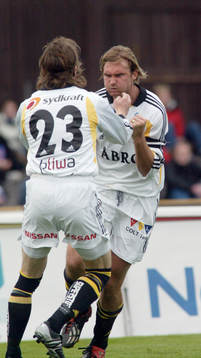Andreas Andersson , jubel.