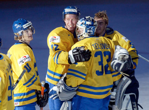 Per-Johan Axelsson, Jörgen Jönsson, Mikael Tellqvist och