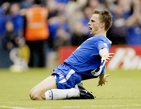  Jesper Gronkjaer, Chelsea jubel.