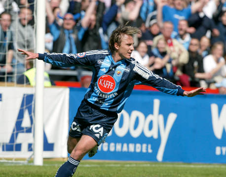 Andreas Johansson, Djurgården gjorde ett äkta hattrick