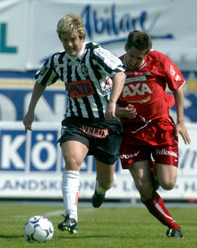 Jesper Ljung före Mikael Thomasson