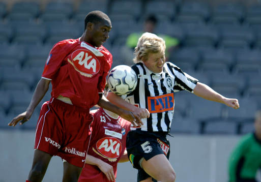  Atiba Hutchinsson, Öster och Jesper Ljung, Landskrona.