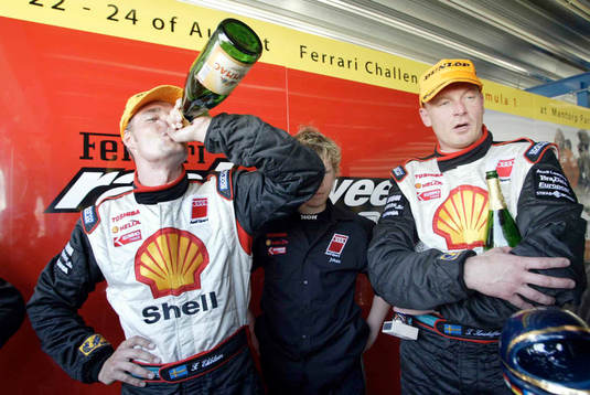 Fredrik Ekblom  vann ett  av de båda  STCC  racen vid