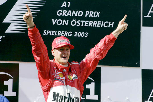 Michael Schumacher, Ferrari, jubel