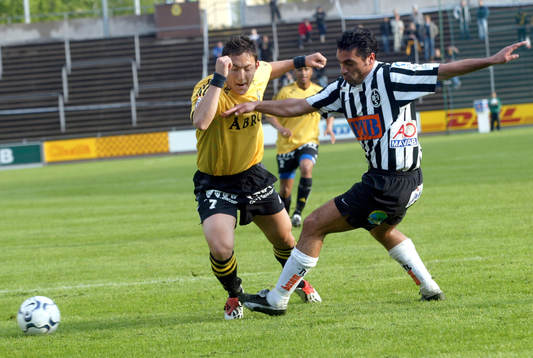  Stefan Ishizaki och Hasan Cetinkaya.