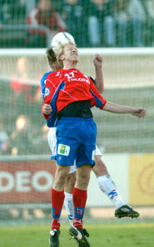 Gustaf Andersson, Helsingborg når högst