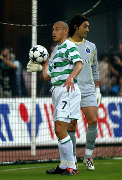 Henrik Larsson, Celtic och Vitor Baia, Porto