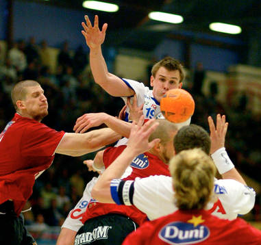 Hans Karlsson lyckas inte stoppa Martin Boquist