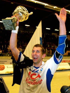 Magnus Wislander jubel