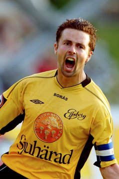 Kristoffer Arvhage, Elfsborg jubel för kvitteringen i 85:e