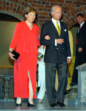 Britt Källlström och Kungen