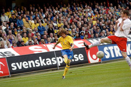    Mikael Nilsson, Sverige och Jacek Krzynowek, Polen.