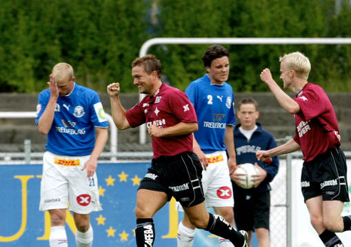 Mikael Blomberg, Norrköping, jubel