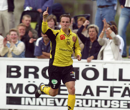 Daniel Nicklasson, jubel