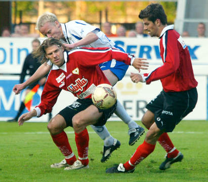  Niclas Fredriksson, Norrköping och Lars Ström och Mikael Cupan, Sylvia.