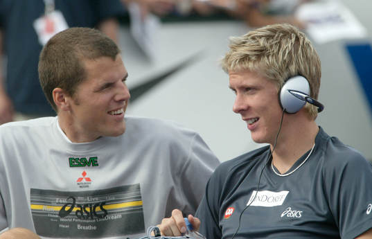 Staffan Strand och Christian Olsson, Sverige