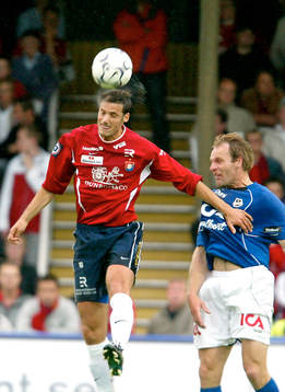 Patrik Fredholm, Örgryte och Torbjörn Arvidsson, Halmstad