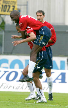 Afonso Alves, Örgryte, jubel