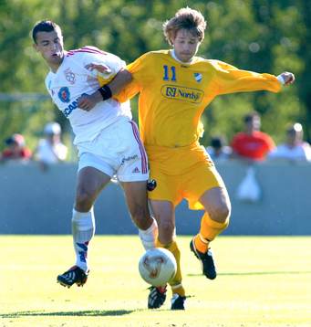 Ivan Isakovic Assyriska och Martin Abrahamsson, IFK Malmö