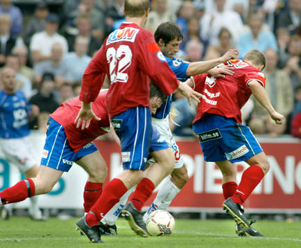 Igor Sypniewski, Halmstad ensam mot Öster-försvaret