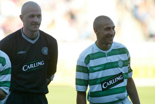 Magnus Hedman och Henrik Henke Larsson, Celtic