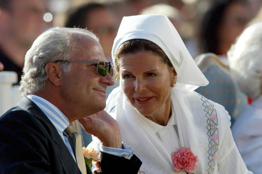 Drottning Slivia och Kung Carl XVI Gustaf