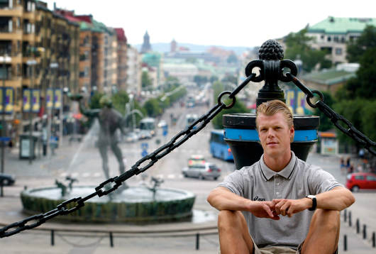 Oscar Jansson fotograferad i Göteborg