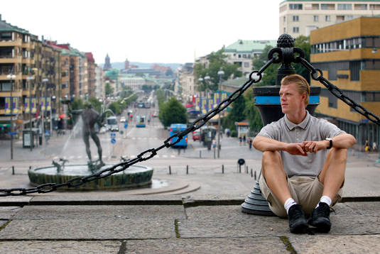 Oscar Jansson fotograferad i Göteborg