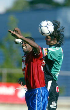 Joao Rodrigo, Öster debutant och målskytt mot Baskim Sopi