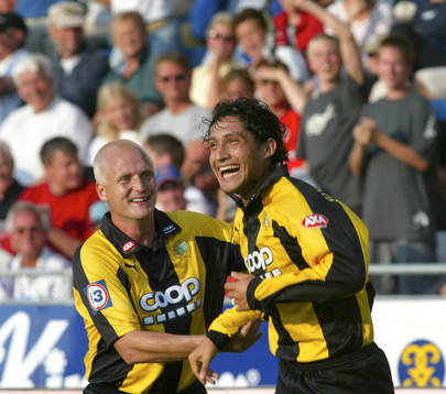   0-1 Pablo Pinones-Arce skiner som solen, grattas av Christer Fursth.