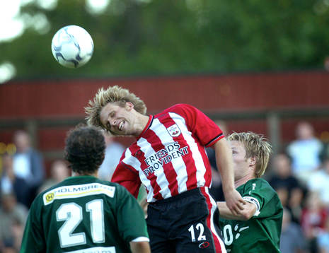  Anders Svensson nickade in ett mål.
