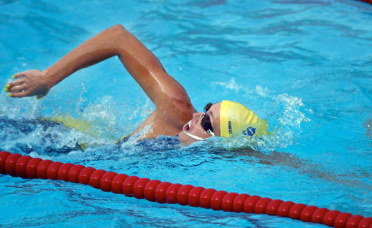 Simning, VM, dam, 100 m, frisim, Therese Alshammar,