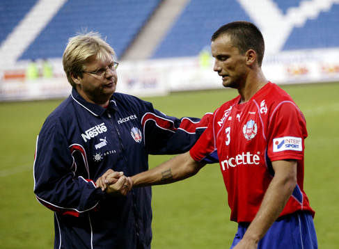Fotboll, Allsvenskan, Peter Swärdh, tränare, Helsingborg  och Kenneth Rasmussen