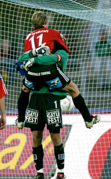 GIF-hjältarna Fredrik Sundfors och Tommy Bergersen