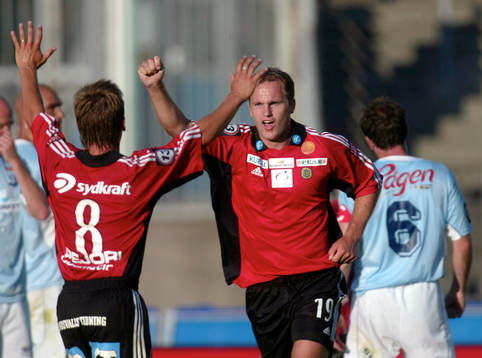 Jonas Wallerstedt och Daniel Näsholm, Sundsvall. Glädje,