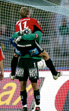 GIF-hjältarna Fredrik Sundfors och Tommy Bergersen